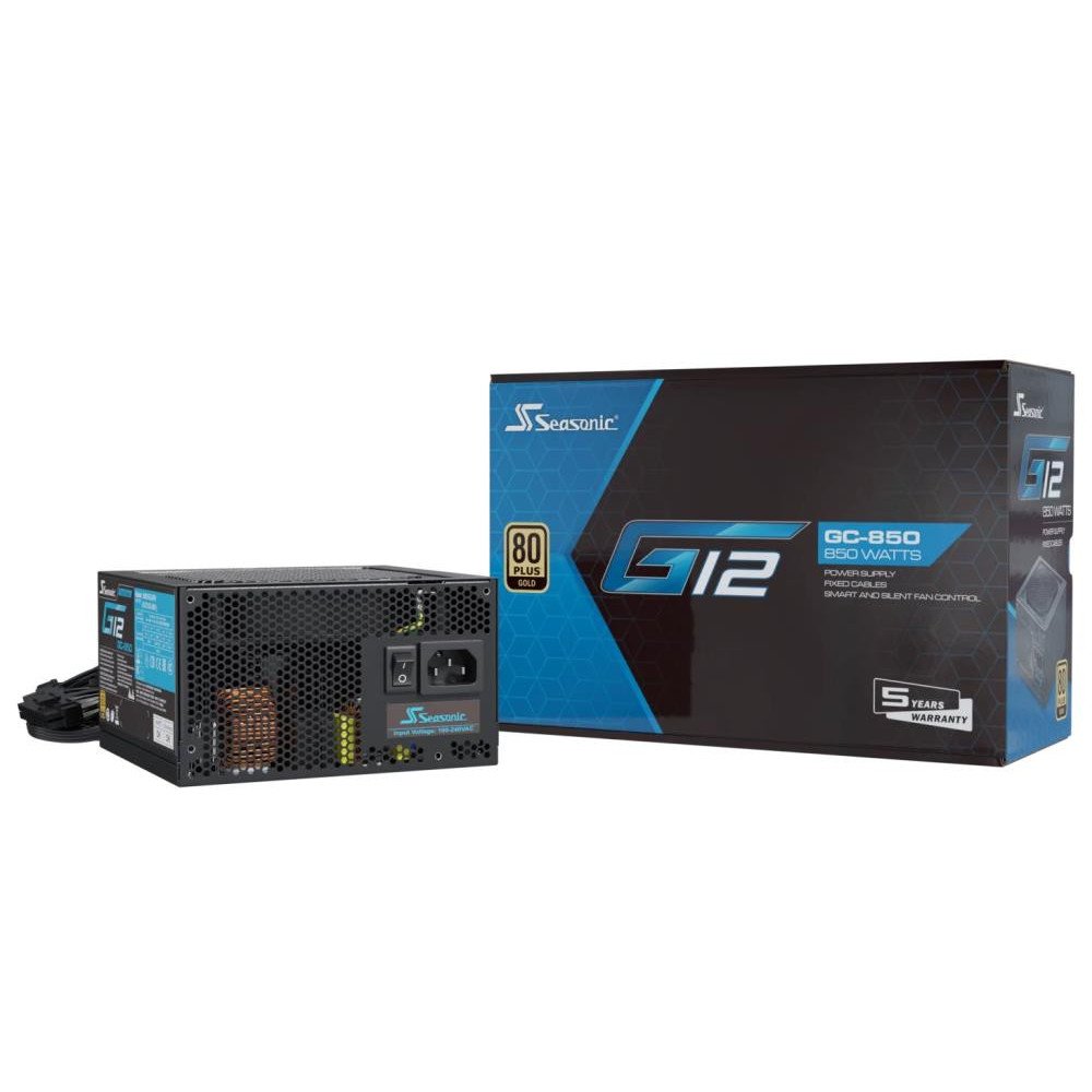 Power|Supply|SEASONIC|G12|GC|850|Watts|Efficiency|80|PLUS|GOLD|MTBF