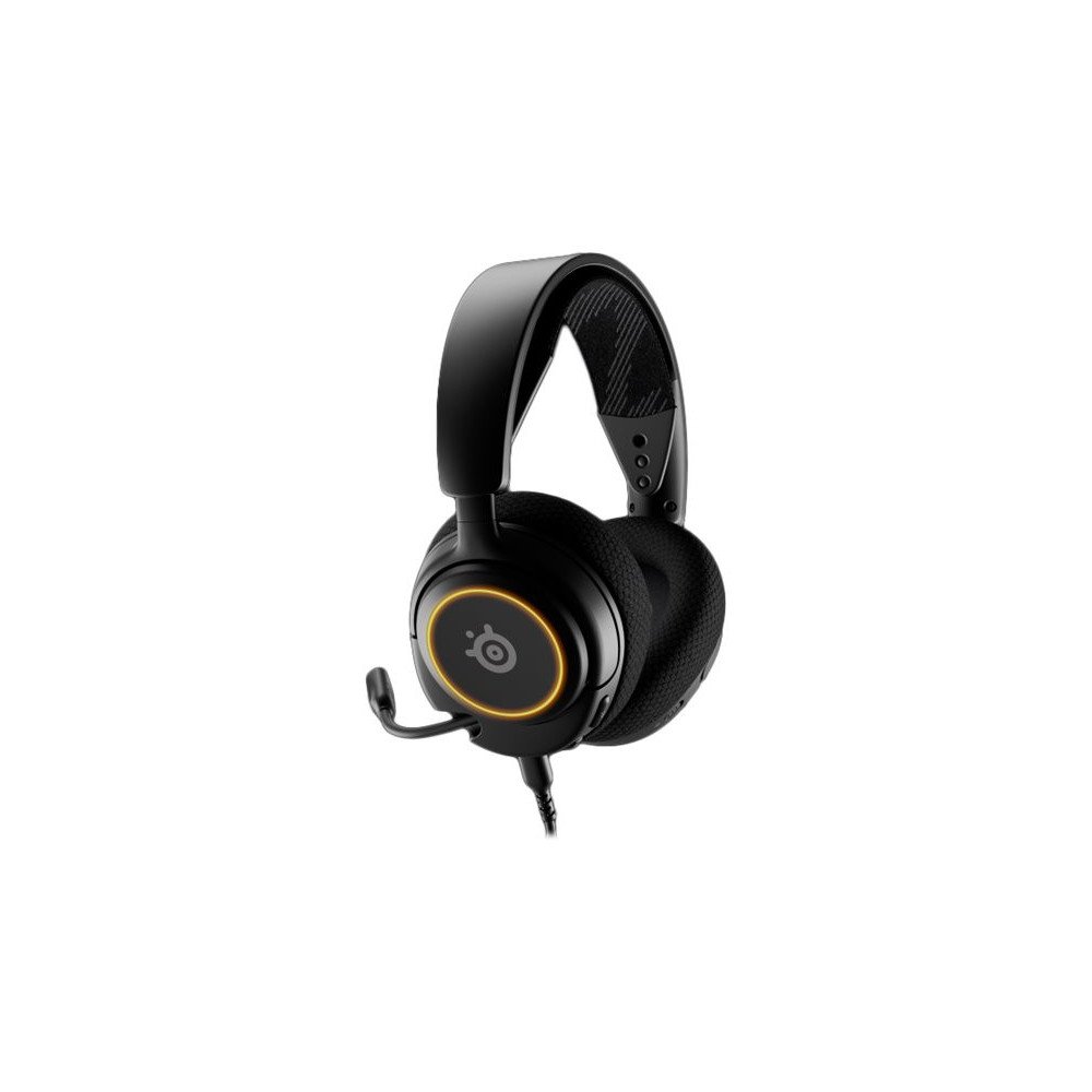 SteelSeries ARCTIS Nova 3 Black (Juodos) Žaidimų Ausinės