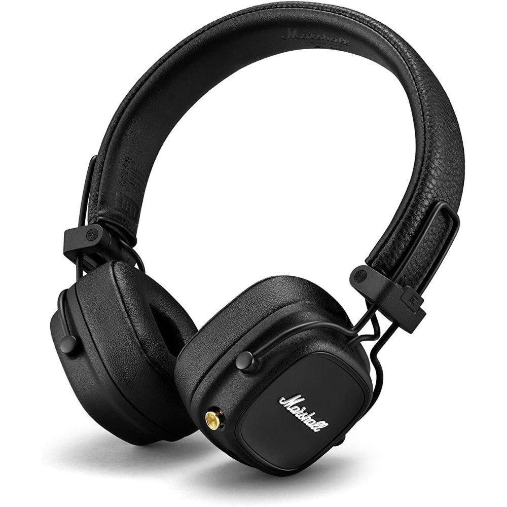 Marshall Major IV Bluetooth Black (Juodos) Belaidės Ausinės