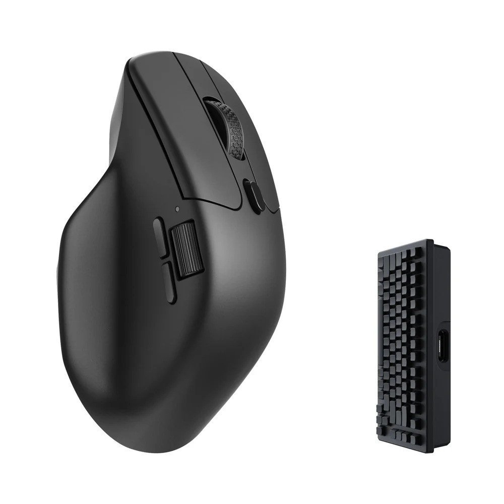 Keychron M6 Wireless (4000Hz) Black (M6-A4) Juoda Belaidė Pelė
