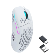 Keychron M1 Wireless (1000Hz) White (M1-A5) Balta Belaidė Žaidimų Pelė