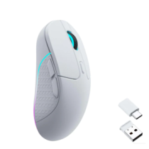Keychron M3 Wireless (1000Hz) White (M3-A3) Balta Belaidė Žaidimų Pelė