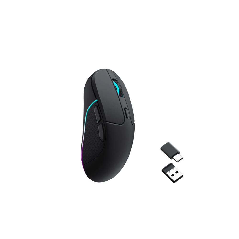 Keychron M3 Wireless (1000Hz) Black (M3-A1) Juoda Belaidė Žaidimų Pelė