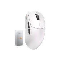 Lamzu MAYA X 8K White (Balta) Belaidė Žaidimų Pelė