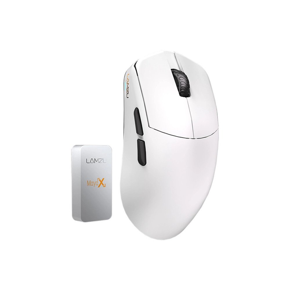 Lamzu MAYA X 8K White (Balta) Belaidė Žaidimų Pelė