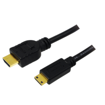 Logilink|||HDMI|to|Mini|HDMI|High|Speed|||Black|||HDMI|male|(type|A)