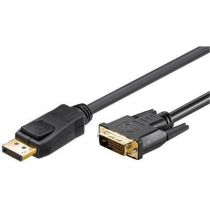 Goobay|51961|DisplayPort/DVI-D|adapter|cable|1.2,|gold-plated,|2m