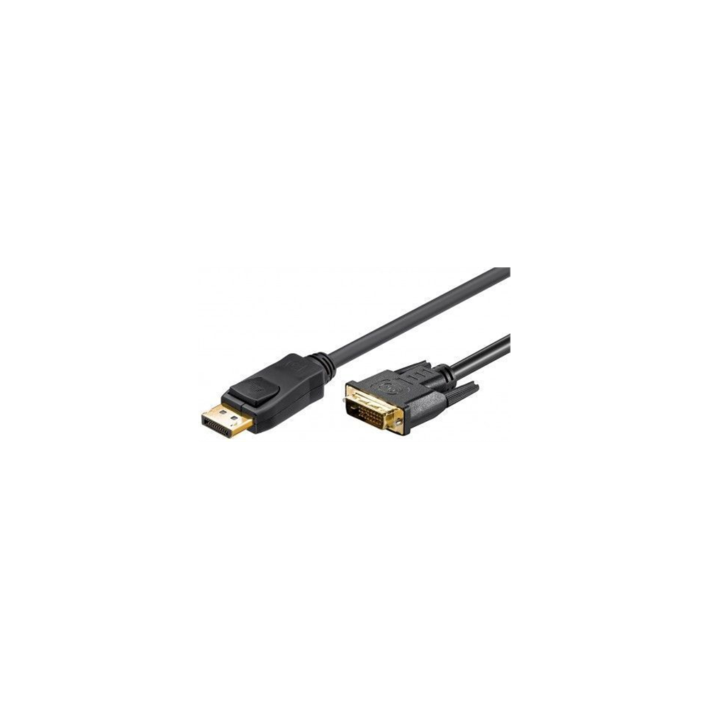 Goobay|51961|DisplayPort/DVI-D|adapter|cable|1.2,|gold-plated,|2m