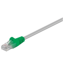 Goobay | CAT 5e Crossover-patch cable, U/UTP | 68864 | Grey, green
