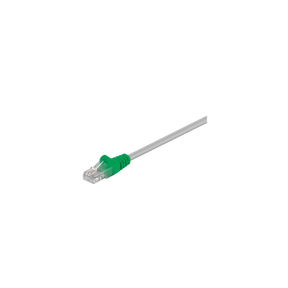 Goobay | CAT 5e Crossover-patch cable, U/UTP | 68864 | Grey, green