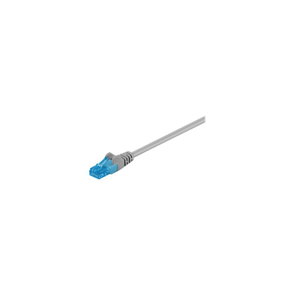 Goobay 55418 CAT 6A patch cable U/UTP, grey, 0.5 m | Goobay