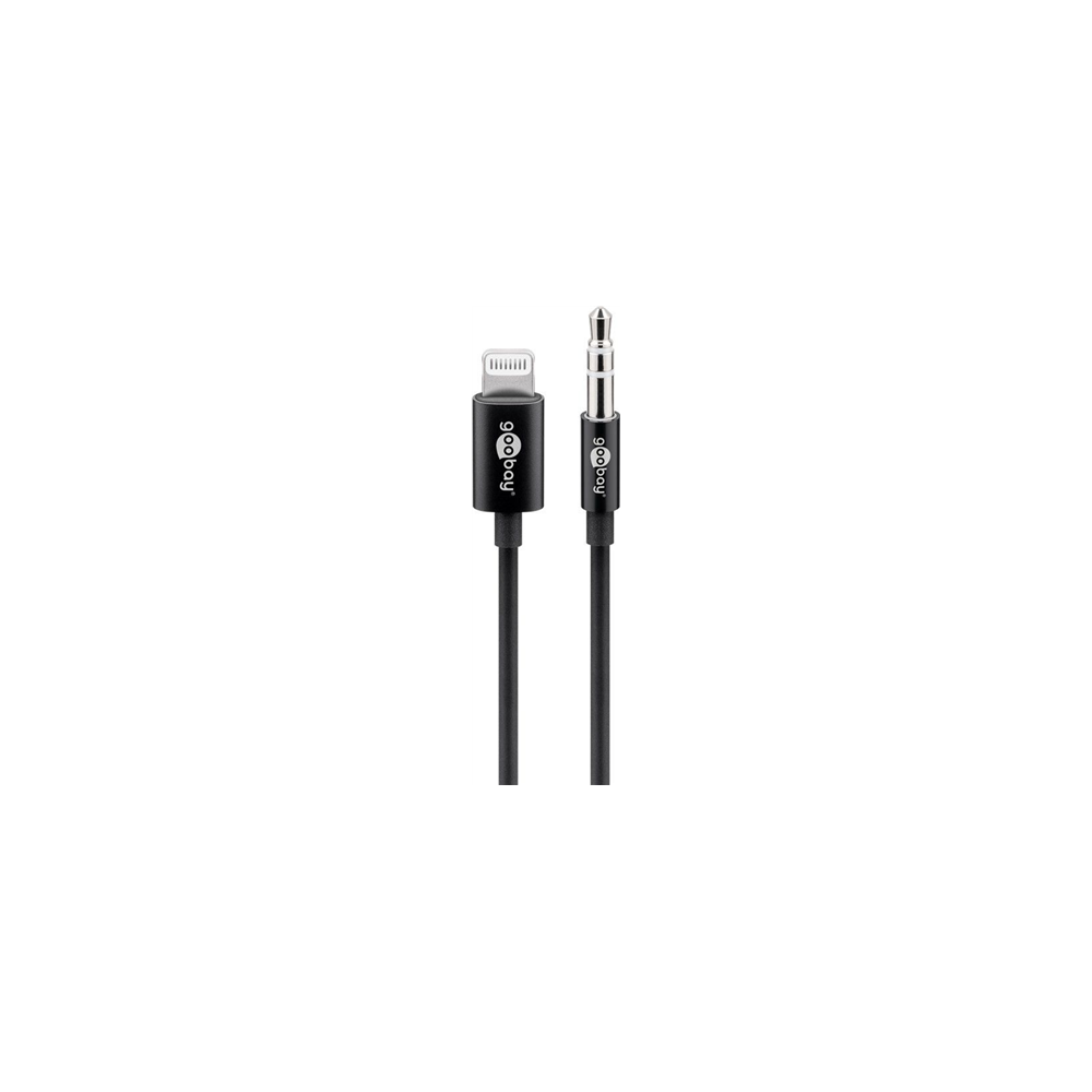 Goobay|||66805|Apple|Lightning|audio|connection|cable,|(3.5|mm)