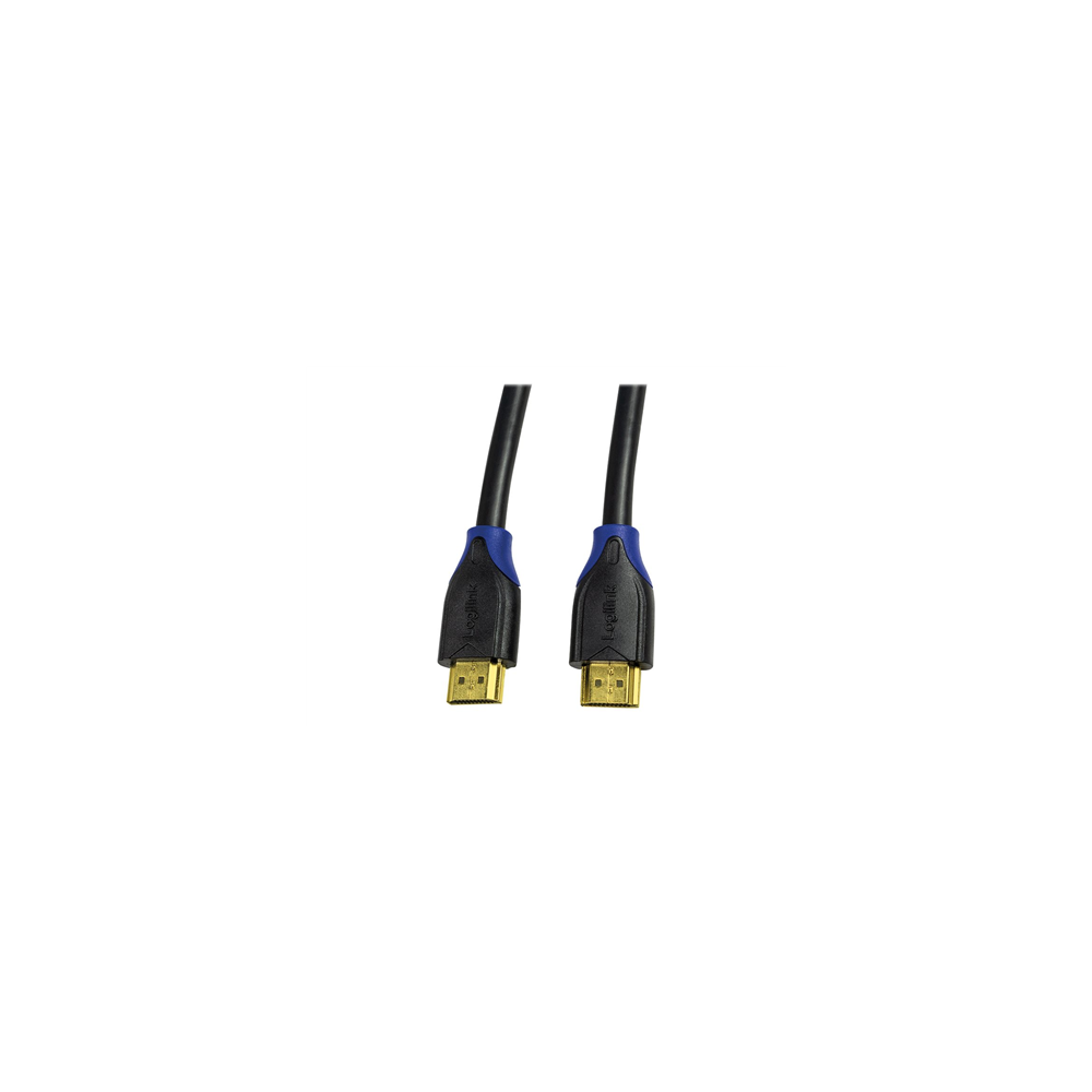 Logilink|||Cable|HDMI|High|Speed|with|Ethernet|||Black|||HDMI|Type|A