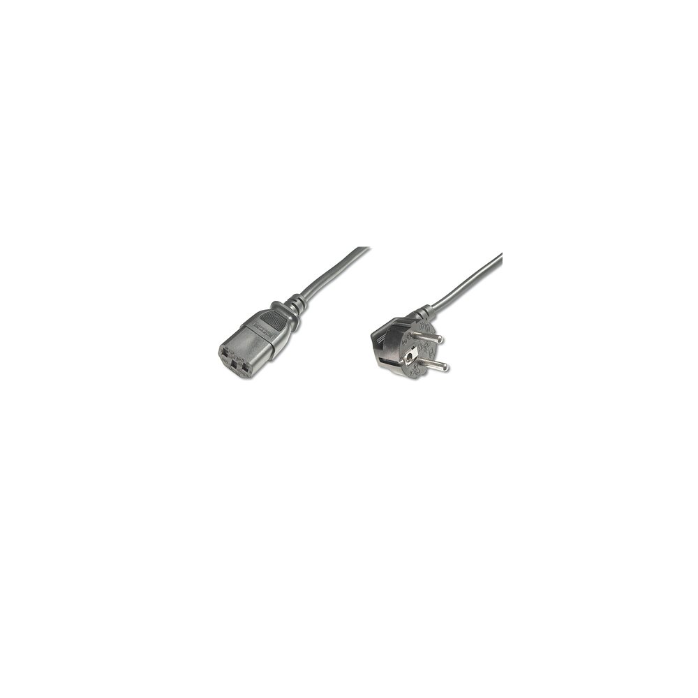 Digitus|||Power|Cord|Cable|||Power|Cord,|Schuko|(CEE|7/7)|90ø|angled