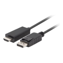 Lanberg|||DisplayPort|to|HDMI|Cable|||DisplayPort|Male|||HDMI|Male