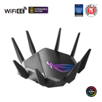 Wi-Fi|6|Tri-Band|Gigabit|Gaming|Router|||ROG|GT-AXE11000|Rapture