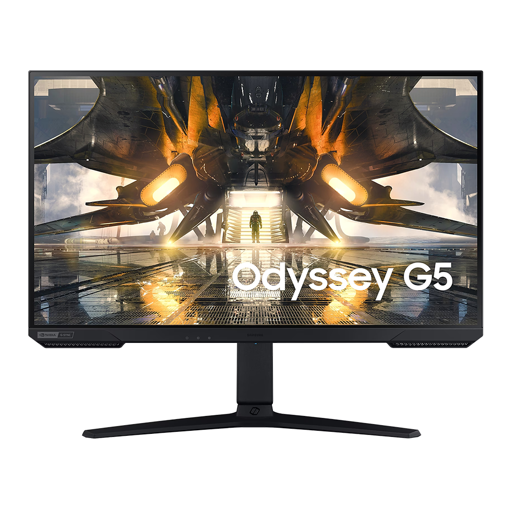 SAMSUNG Monitor 27 cali LS27AG500NUXEN IPS 2560x1440 WQHD 16:9 1xHDMI/1xDP 1 ms (MPRT) flati HAS+PIVOT 165Hz Gaming