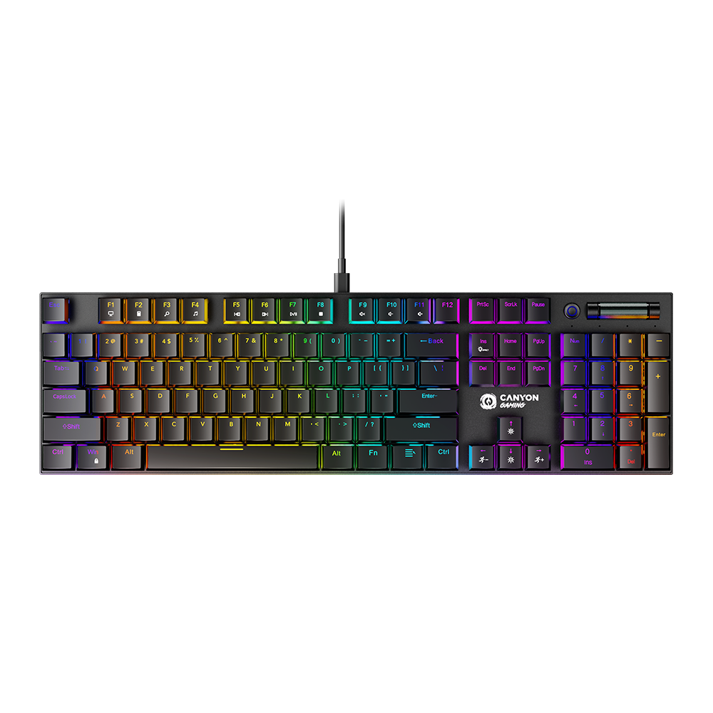CANYON keyboard Cometstrike GK-55 EN/RU Wired
