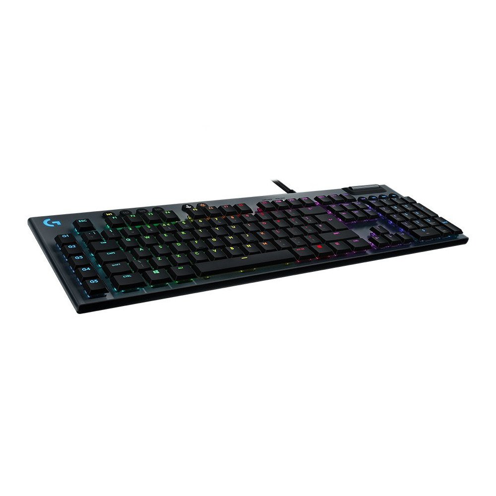 LOGITECH|G815|Corded|LIGHTSYNC|Mechanical|Gaming|Keyboard|-|CARBON|-