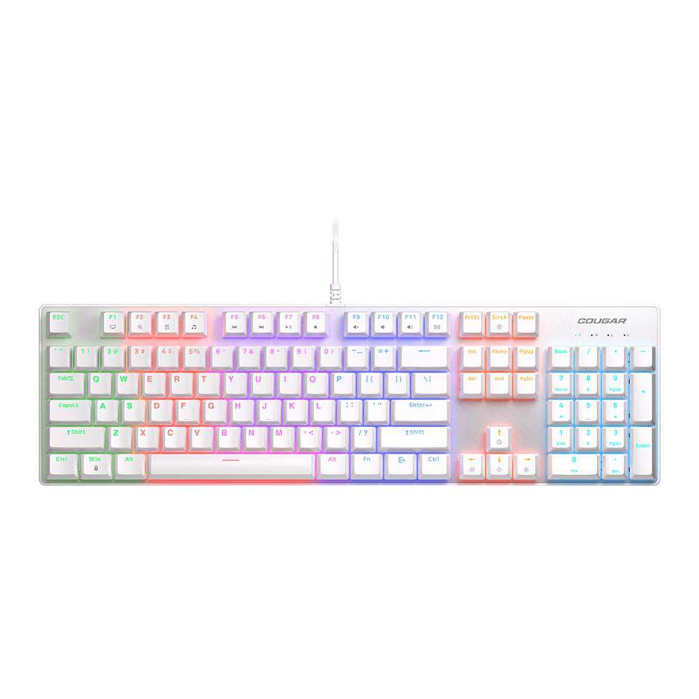 COUGAR ULTIMUS EX Gaming Keyboard, White