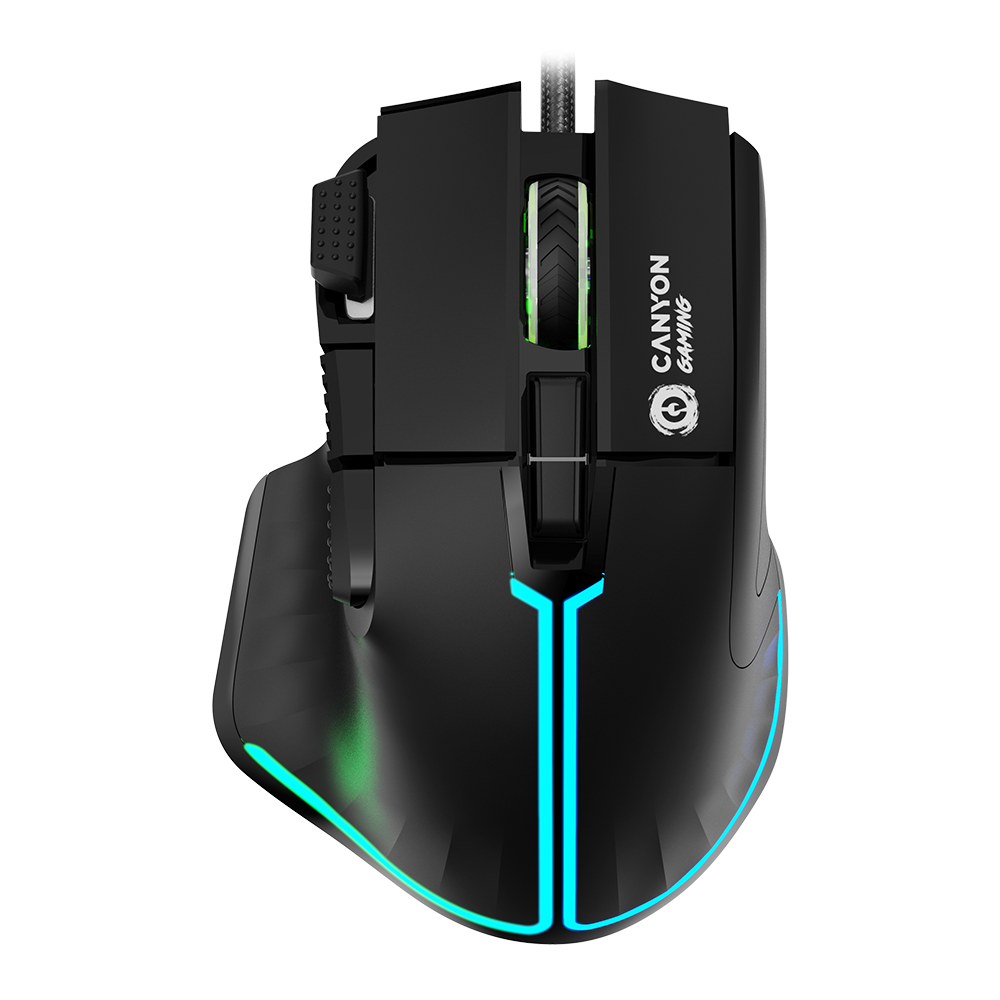 CANYON mouse Fortnax GM-636 RGB 9buttons Wired Black