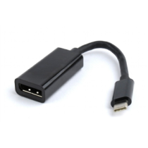 Cablexpert USB-C to DisplayPort adapter, Black | Cablexpert