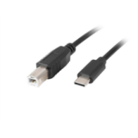 Lanberg USB-C to USB-B Cable, 3m | CA-USBA-13CC-0030-BK