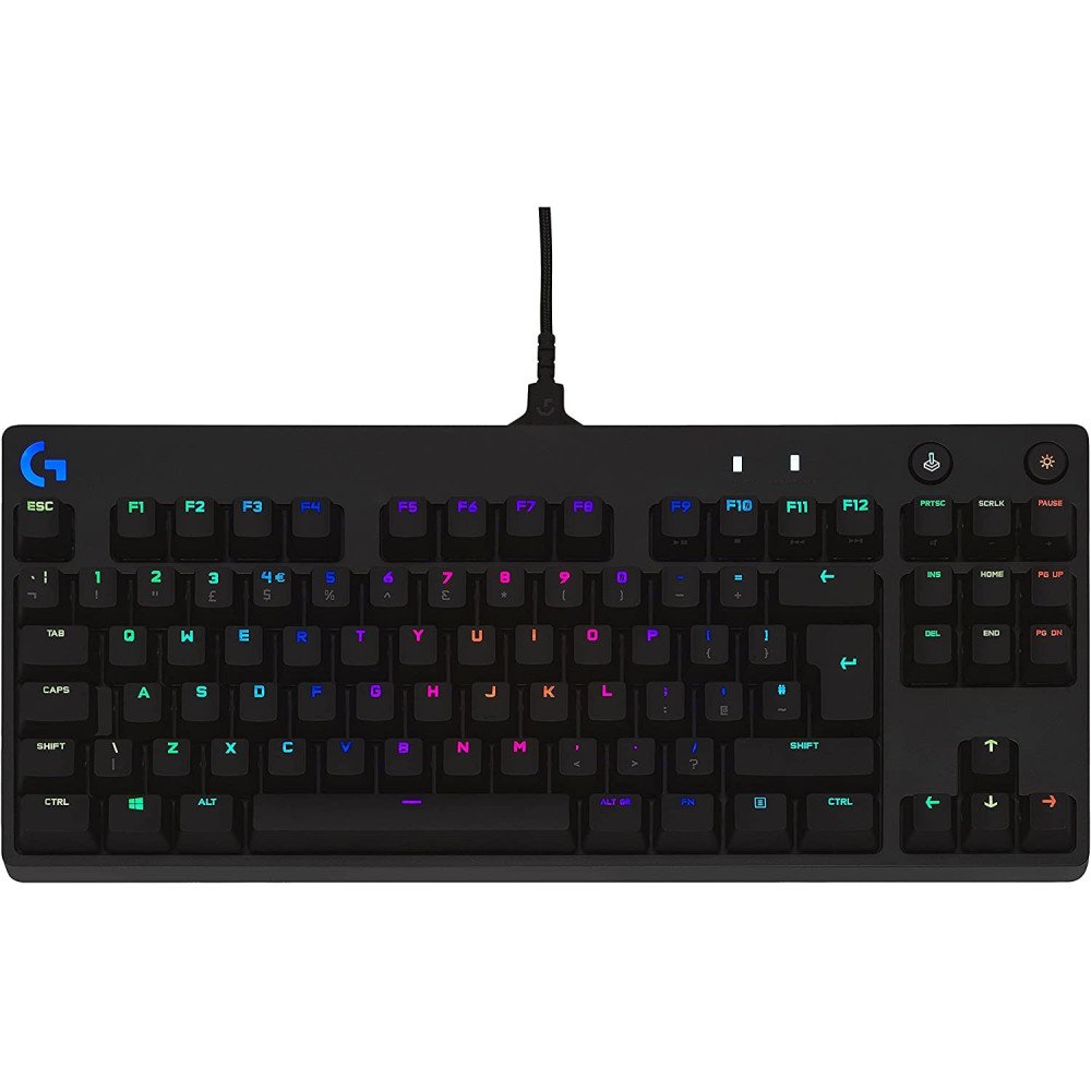Logitech G Pro TKL - US layout - GX Blue Switches Žaidimų Klaviatūra
