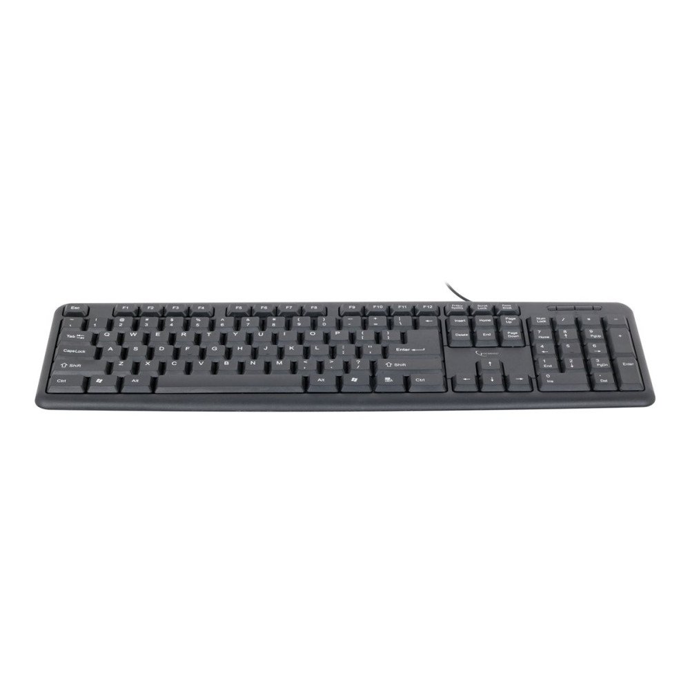 KEYBOARD STANDART USB ENG/BLACK KB-U-103 GEMBIRD