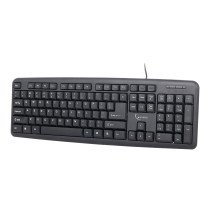 KEYBOARD STANDART USB ENG/BLACK KB-U-103 GEMBIRD