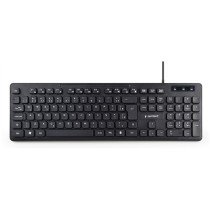 KEYBOARD MULTIMEDIA USB ENG/BLACK KB-MCH-04 GEMBIRD