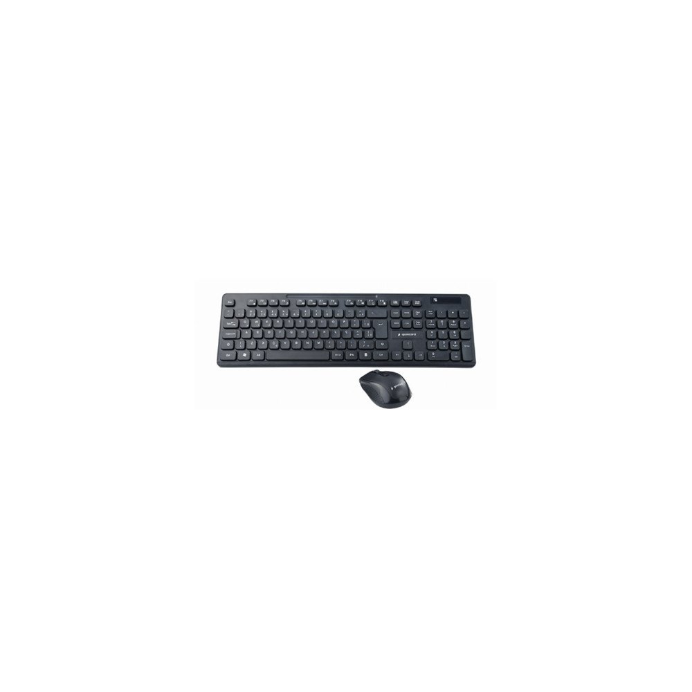 KEYBOARD +MOUSE WRL ENG/DESKTOP BK KBS-WCH-03 GEMBIRD