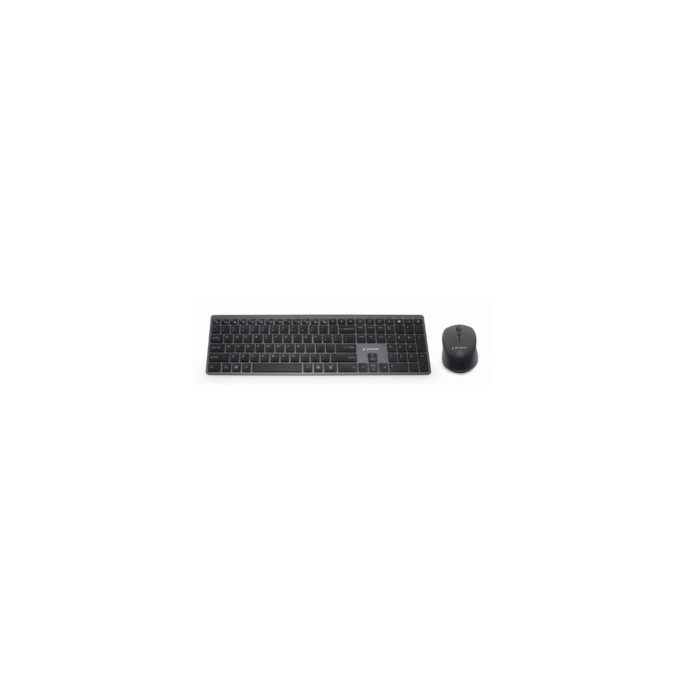 KEYBOARD +MOUSE WRL ENG/SLIM KBS-ECLIPSE-M500 GEMBIRD