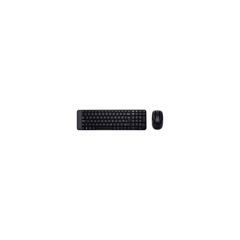 LOGITECH MK220 Wireless Combo - BLACK - US INT'L EER