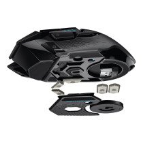 LOGITECH G502 Corded Gaming Mouse - HERO - BLACK - USB - EER2