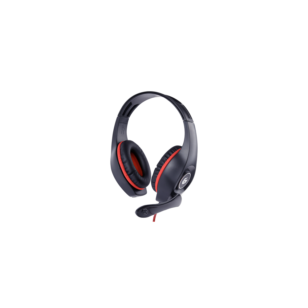 HEADSET GAMING/RED/BLACK GHS-05-R GEMBIRD