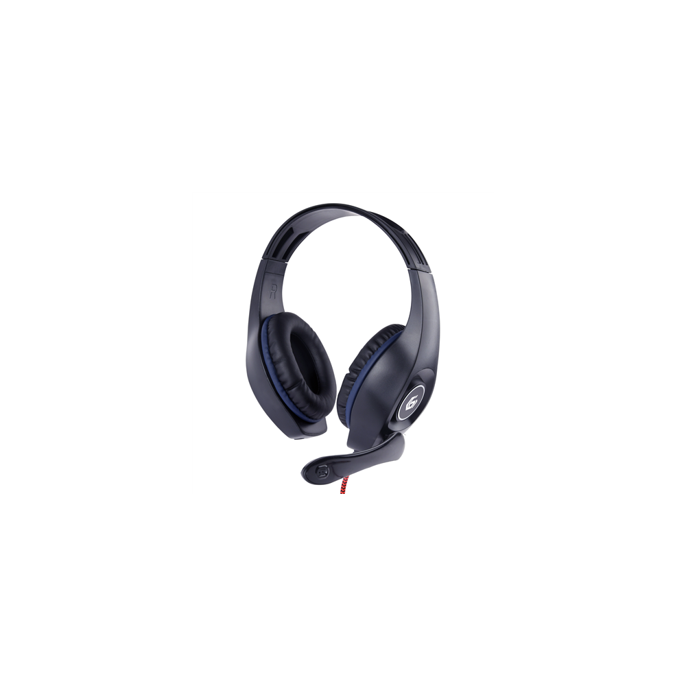 HEADSET GAMING/BLUE/BLACK GHS-05-B GEMBIRD
