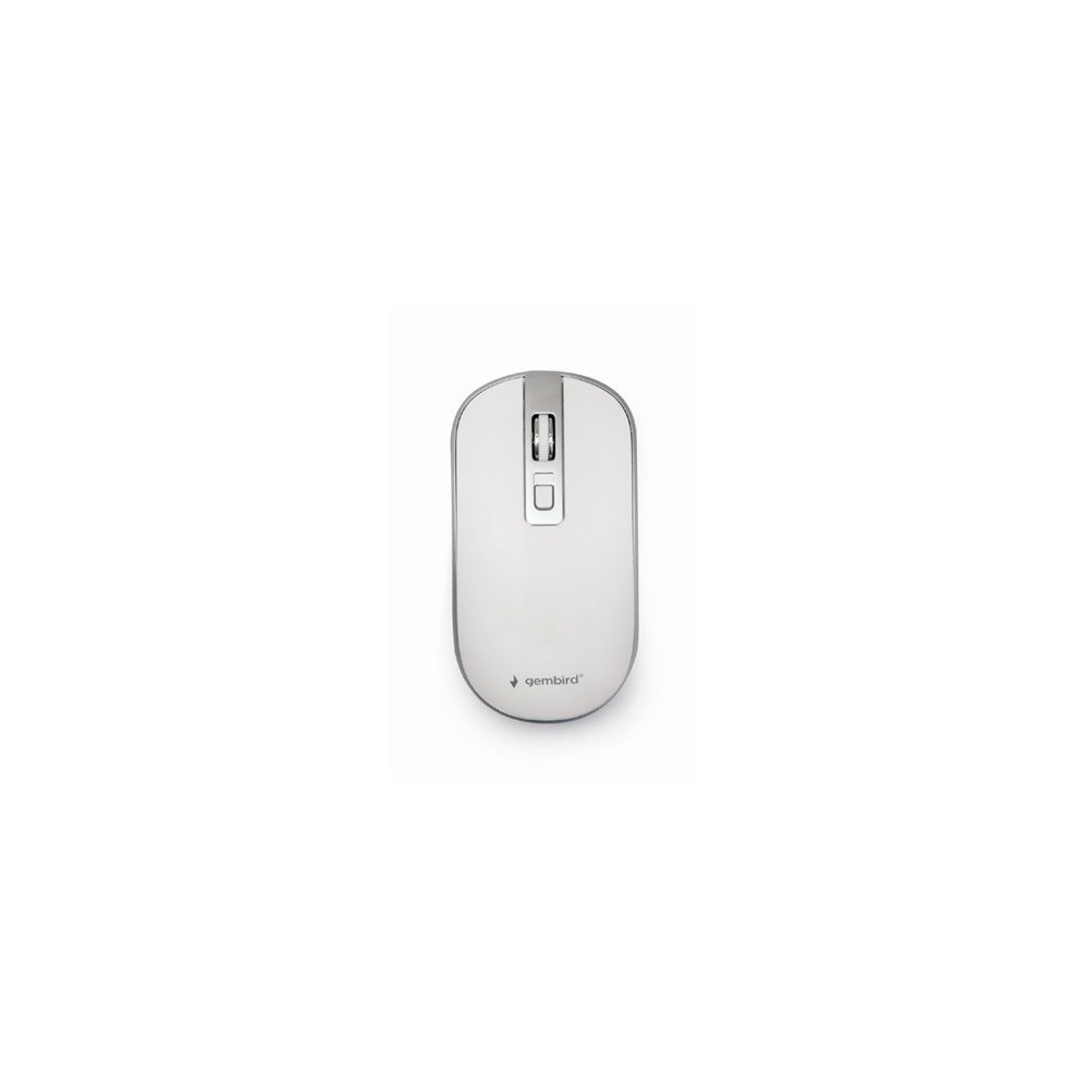 MOUSE USB OPTICAL WHITE/SILVER/MUS-4B-06-WS GEMBIRD