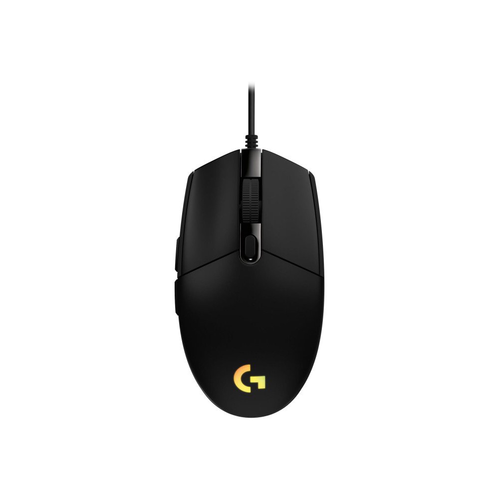 MOUSE USB OPTICAL G203/BLACK 910-005796 LOGITECH