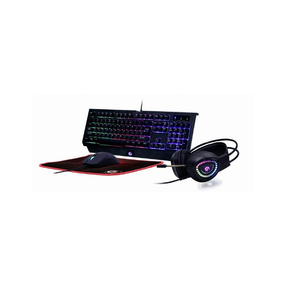 KEYBOARD USB GAMING KIT RUS/PHANT GGS-UMGL4-01-RU GEMBIRD