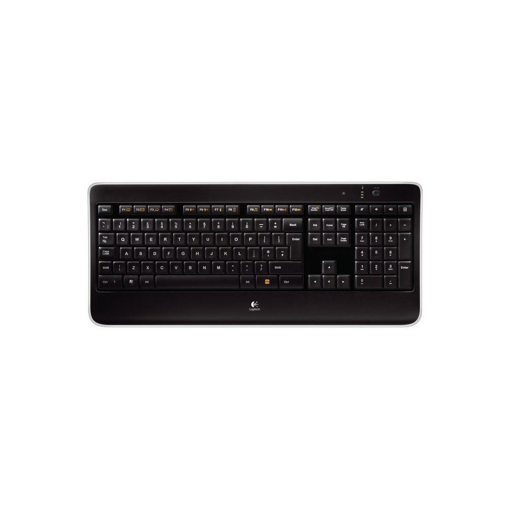 KEYBOARD WRL ILLUMINATED/K800 ENG 920-002394 LOGITECH
