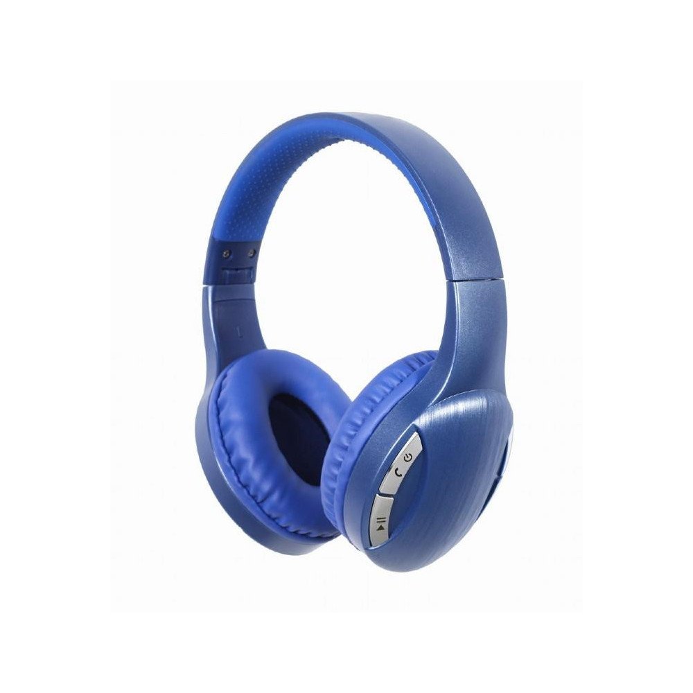 HEADSET BLUETOOTH V5.0/BLUE BTHS-01-B GEMBIRD
