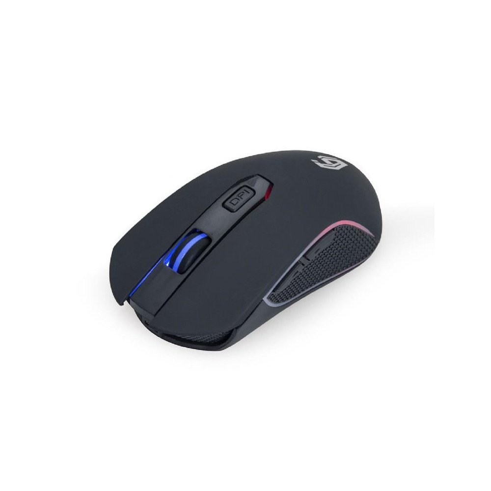 MOUSE USB OPTICAL WRL RGB/RECHARGE MUSGW-6BL-01 GEMBIRD