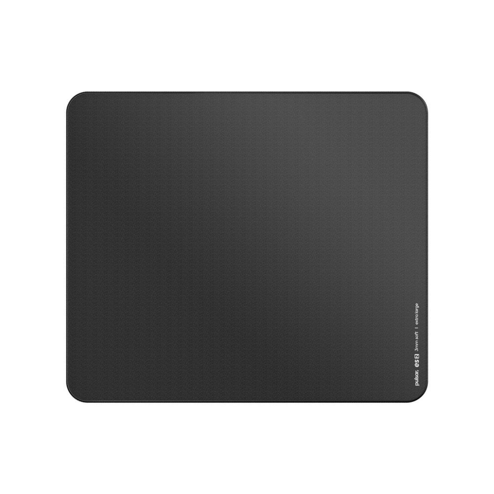 Pulsar|ES2|Mousepad|Black|(XL|490mm|x|420mm|x|3mm)|(Juodas)|Pelės