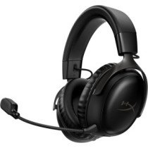 HyperX Cloud III Wireless Black (Juodos) Belaidės Žaidimų Ausinės