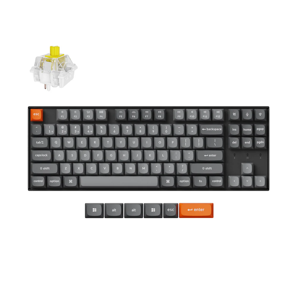 Keychron|K8|Max|Wireless|-|US|Layout|-|Hot-Swappable|Super|Banana