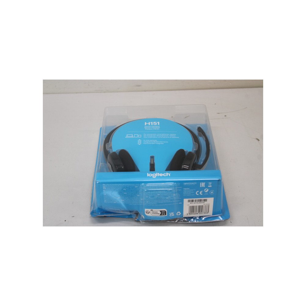 SALE|OUT.|Logitech|Stereo|Headset|H151|with|Mic|||Logitech|||H151