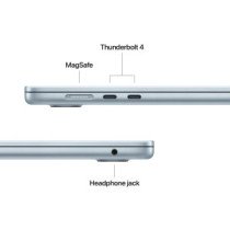 Apple|MacBook|Air|15”|Apple|M4|10C|CPU,|10C|GPU/16GB/256GB|SSD/Sky
