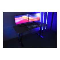 Arozzi Arena Gaming Desk - Pure Black