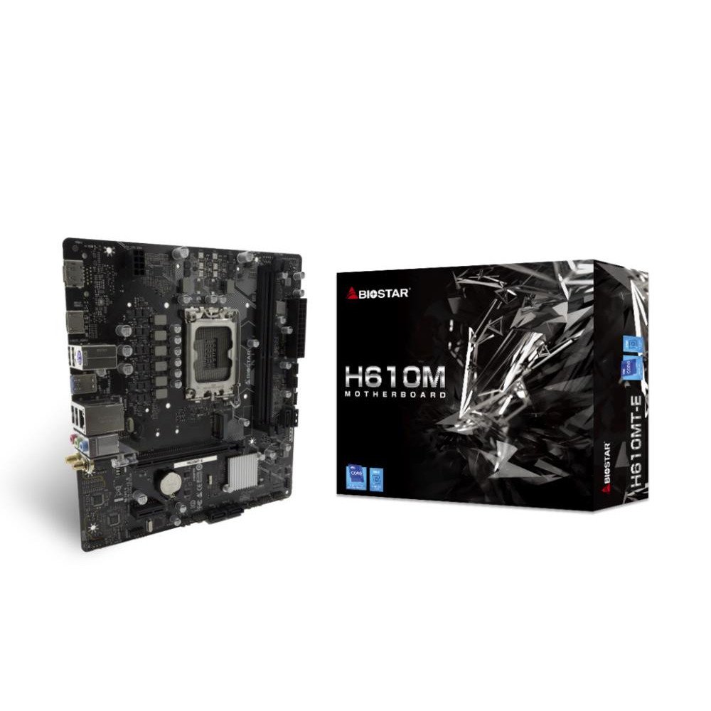 Mainboard|BIOSTAR|Intel|H610|LGA1700|Micro-ATX|Memory|DDR4|Memory|2